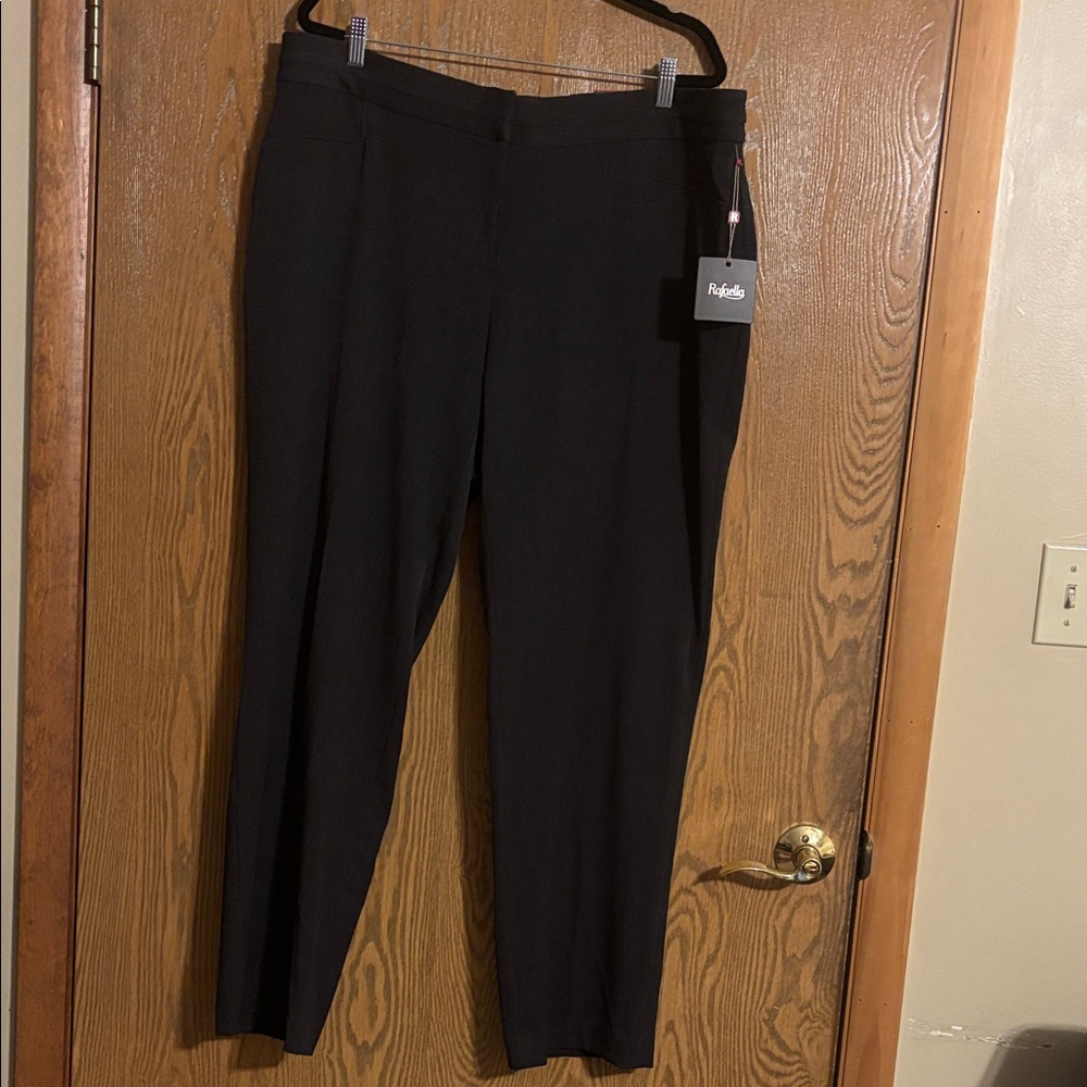 Rafaella NWT Graphite Dress Pants Size 18W inseam 31